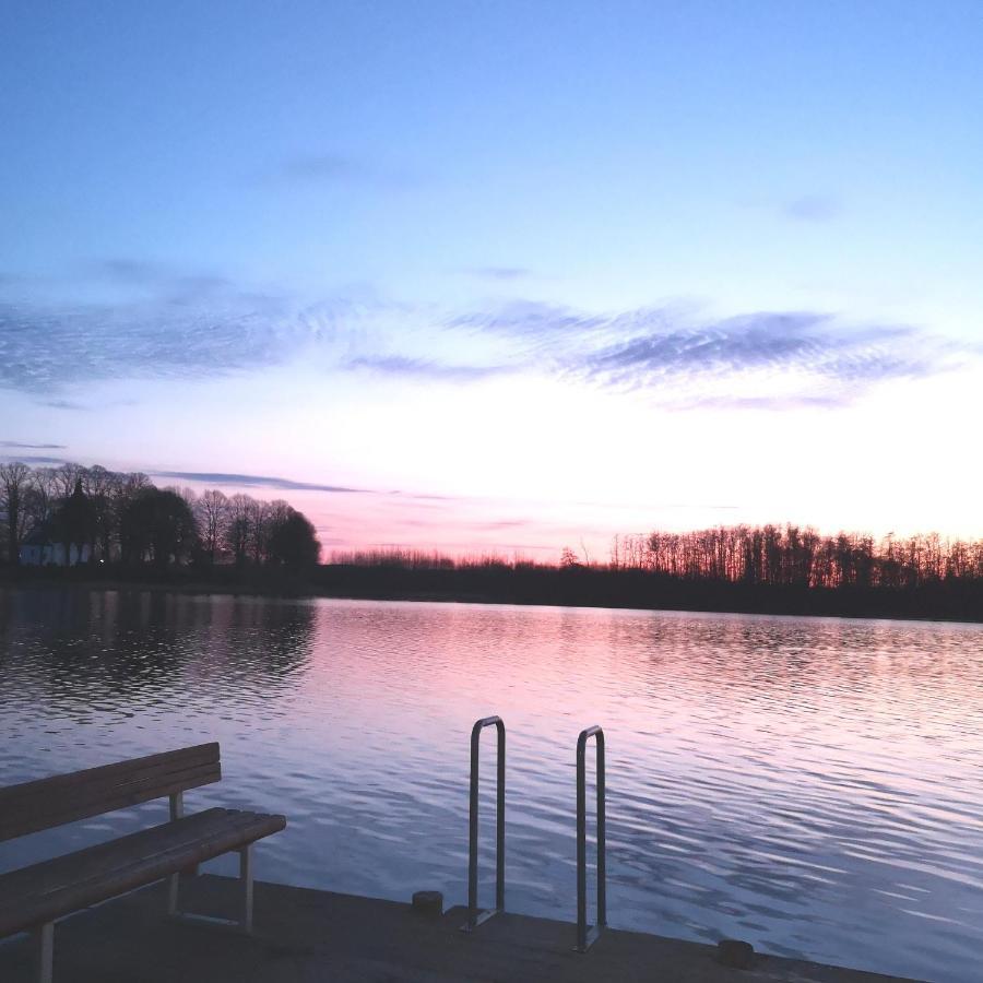 Fewo In Bosau Am Ploener See Mit Eigenem Bootssteg App 12 Exteriér fotografie
